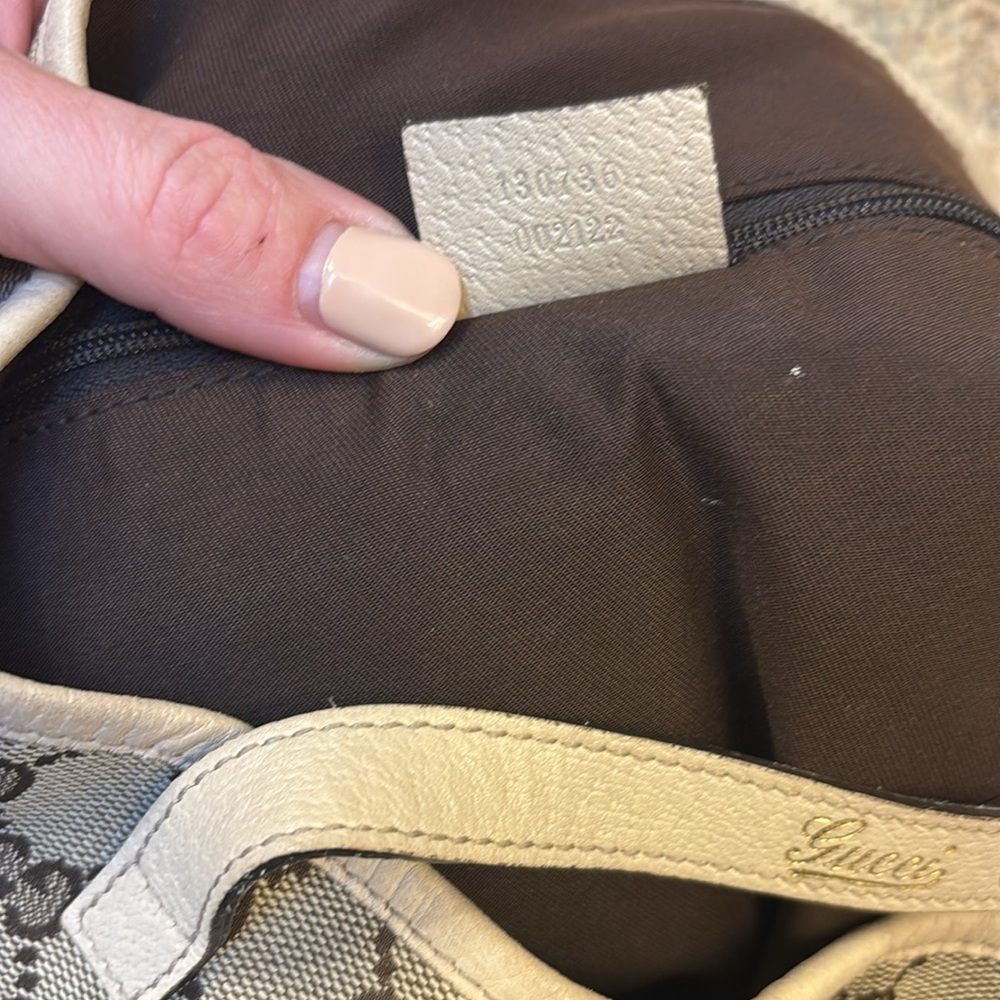 Gucci Abbey medium bag with Monogram Canvas - Picture 9 of 9